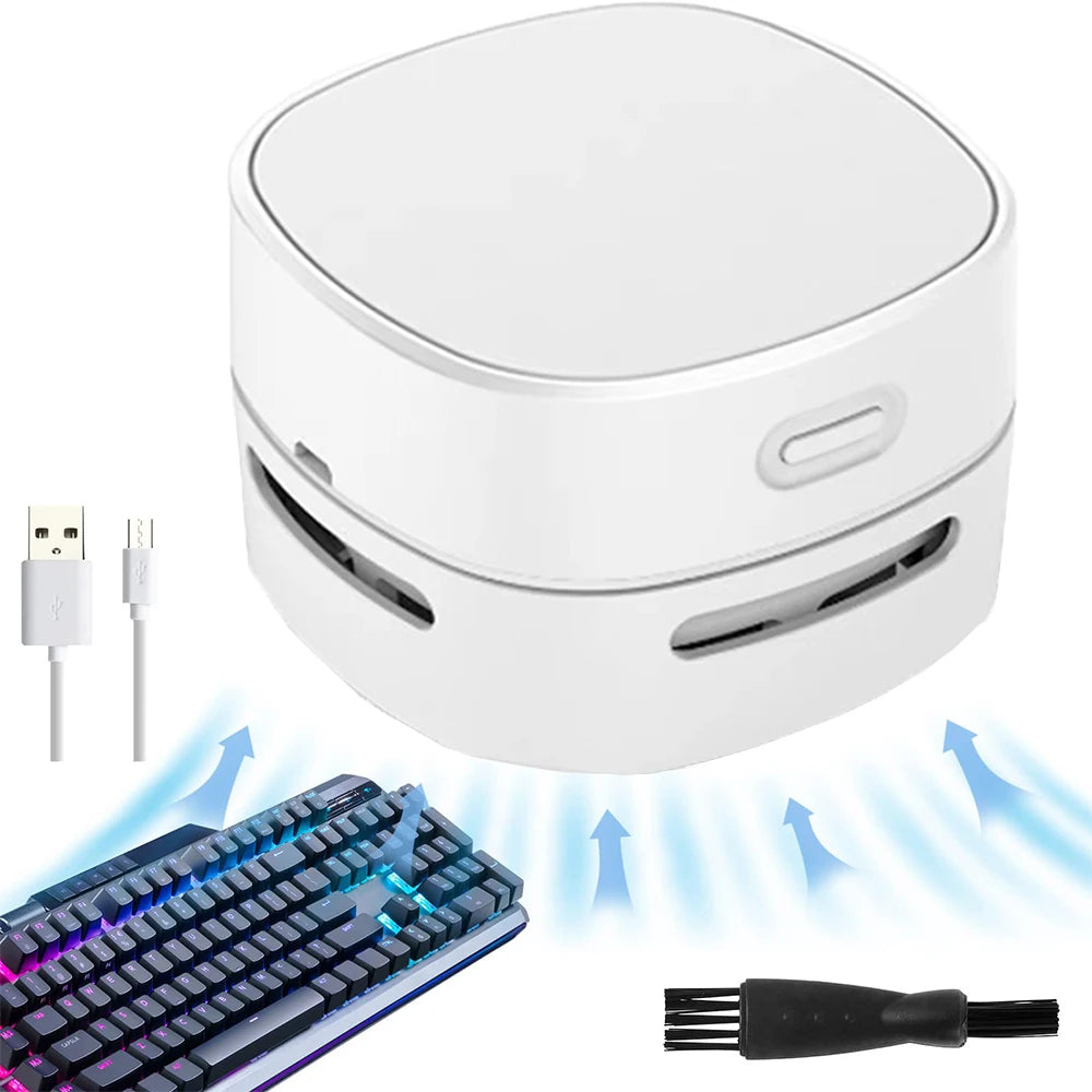 Mini Desktop Vacuum-USB Rechargable